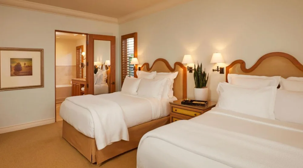 Mezzanine Two Bedroom Villa with Garden View and Terrace at The Resort At Pelican Hill