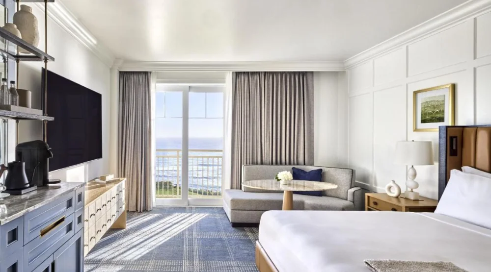 Ocean View Balcony at The Ritz-Carlton Half Moon Bay