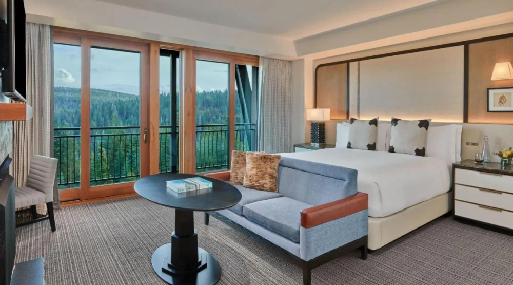 Deluxe King Room with Mountain View at The Ritz-Carlton Lake Tahoe