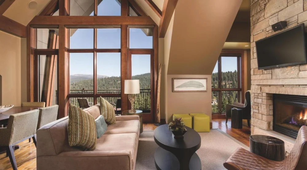 Residence, Three Bedroom Residence, Fireplace, Balcony at The Ritz-Carlton Lake Tahoe