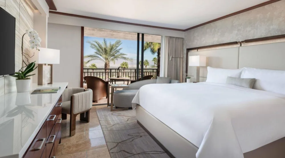 Deluxe Resort Room One King at The Ritz-Carlton Rancho Mirage