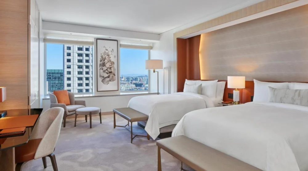 Grand Deluxe Room, Guest Room, Two Double at The St. Regis San Francisco