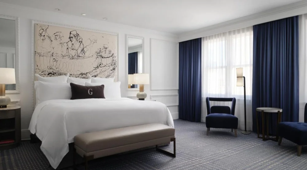 Grant Suite, One Bedroom Suite, One King at The US Grant Hotel