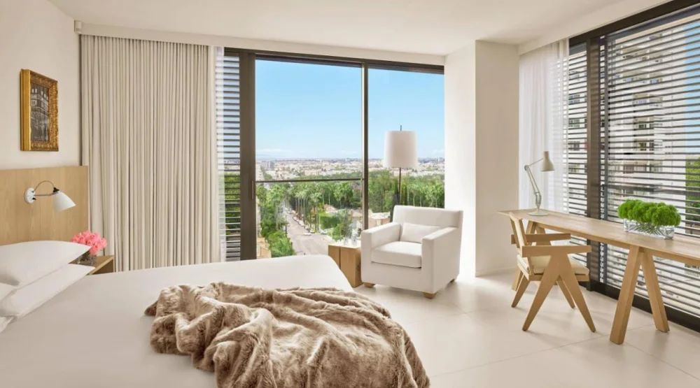Loft, Guest Room, One King, City View at The West Hollywood EDITION