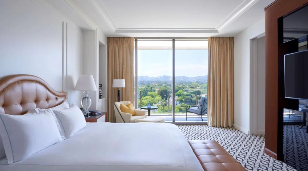 Hollywood Suite with Terrace and View at Waldorf Astoria Beverly Hills