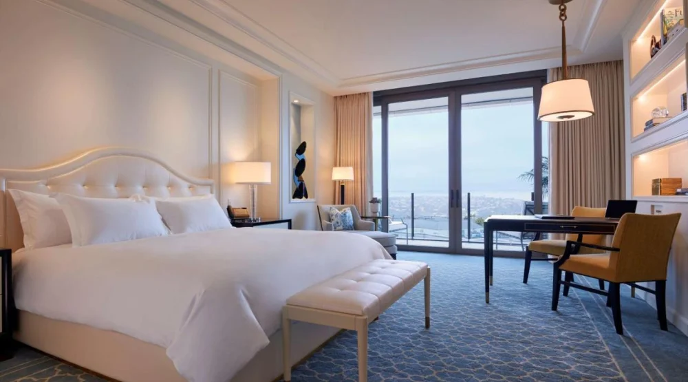 Deluxe King Room with Terrace at Waldorf Astoria Beverly Hills