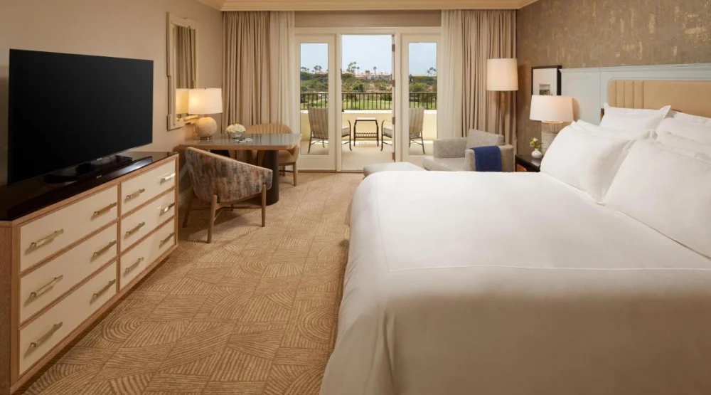 Deluxe King Room with Pool View at Waldorf Astoria Monarch Beach Resort & Club