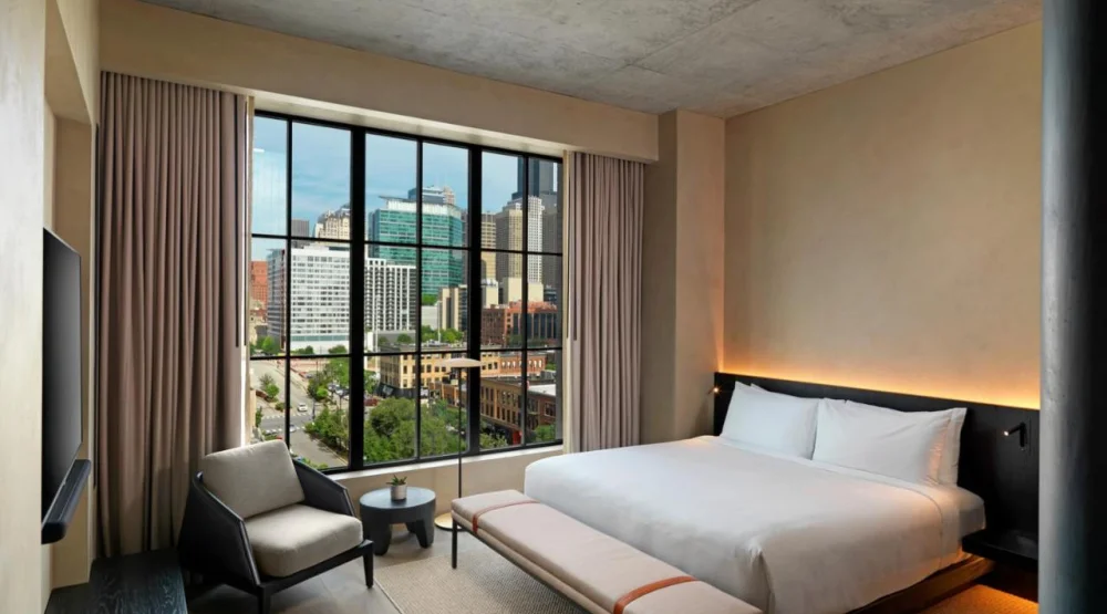 Deluxe King Room at Nobu Hotel Chicago