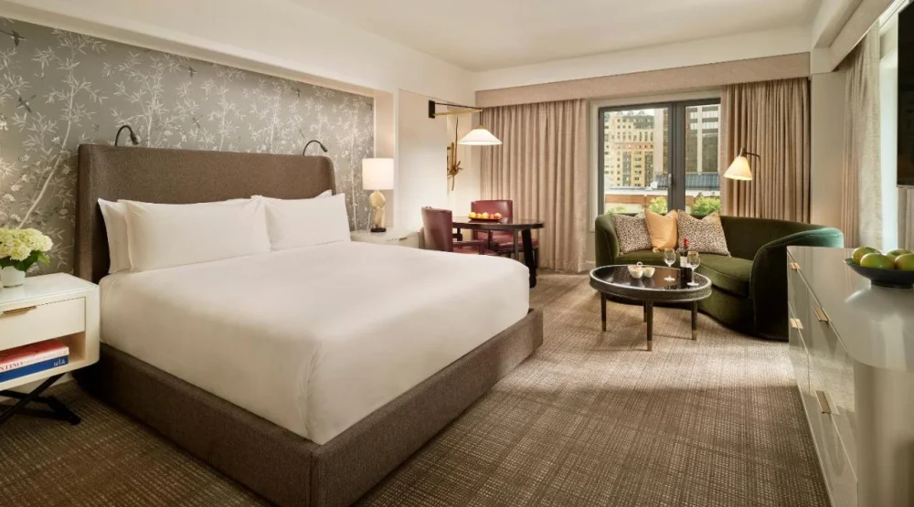 Junior King Suite at Mandarin Oriental Boston