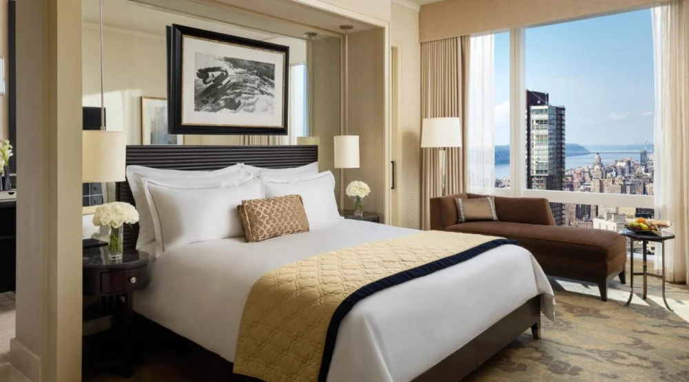 King Room with River View at Mandarin Oriental New York