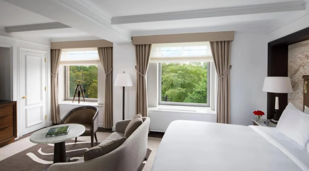 Park View Room, One King Bed at The Ritz-Carlton New York Central Park