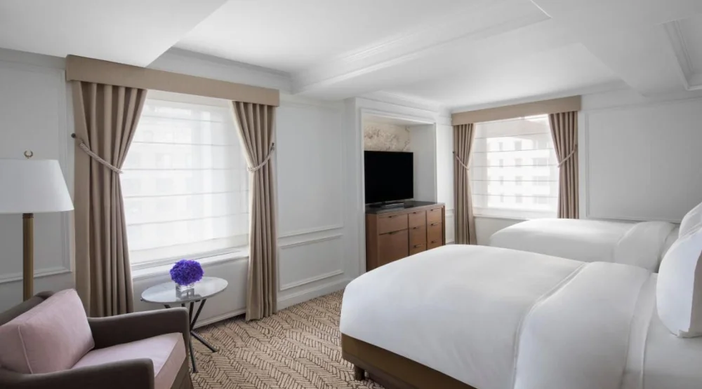 Deluxe Interior View Room, Two Double Beds at The Ritz-Carlton New York Central Park