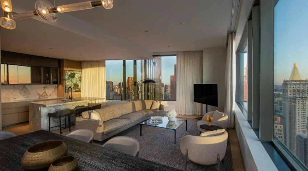 Fifth Avenue Two Bedroom Penthouse with Downtown View at The Ritz-Carlton New York NoMad