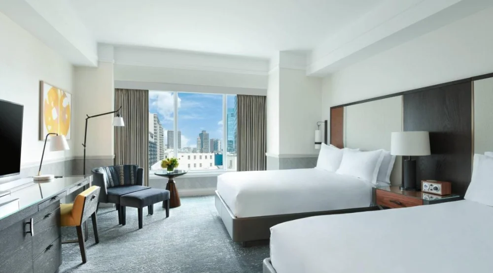 City View, Guest Room, Two Double, City View at The Ritz-Carlton Boston