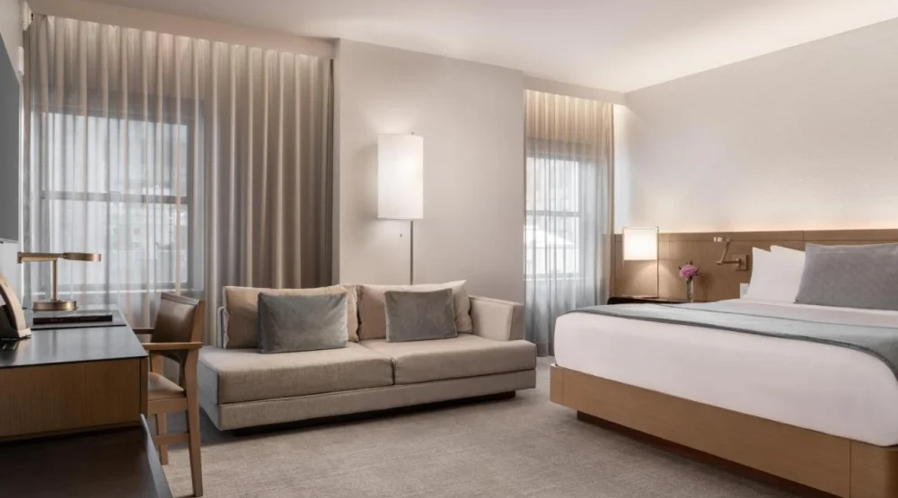 Deluxe Room with One King Bed at The Knickerbocker Hotel