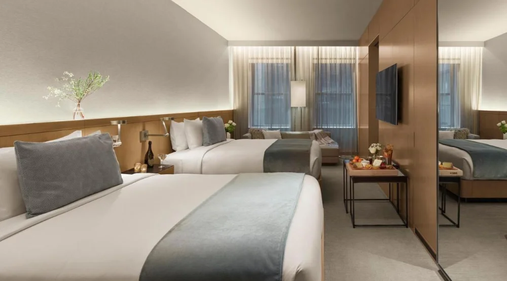 Premier City View Two Queen Beds at The Knickerbocker Hotel