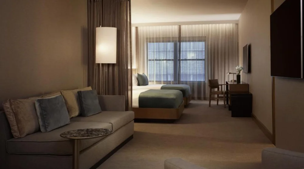 Junior Suite with Two Queen Size Beds at The Knickerbocker Hotel