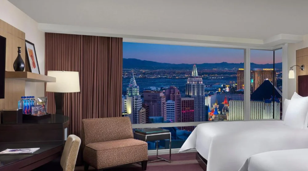 Deluxe Strip View Two Queen at Aria Resort & Casino