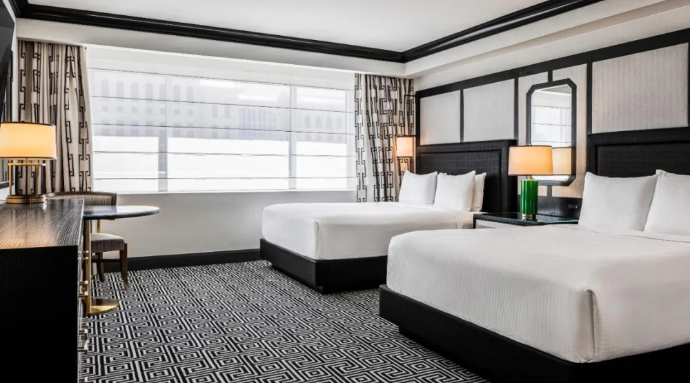 Colosseum Deluxe Room Two Queens at Caesars Palace Hotel & Casino