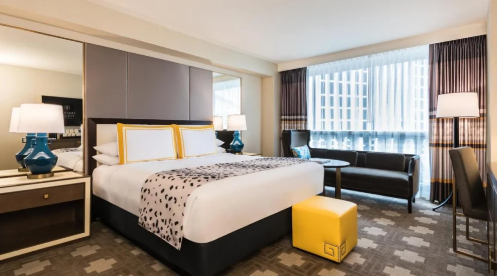 Julius Strip View Room King at Caesars Palace Hotel & Casino