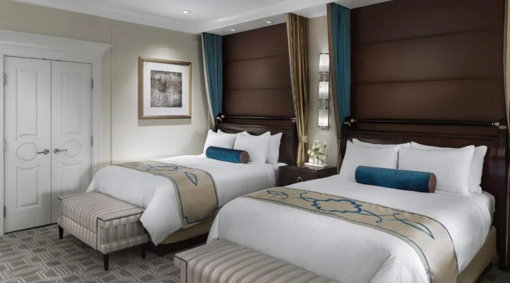 Palazzo Luxury Two Queen Suite Sphere View at The Palazzo at The Venetian