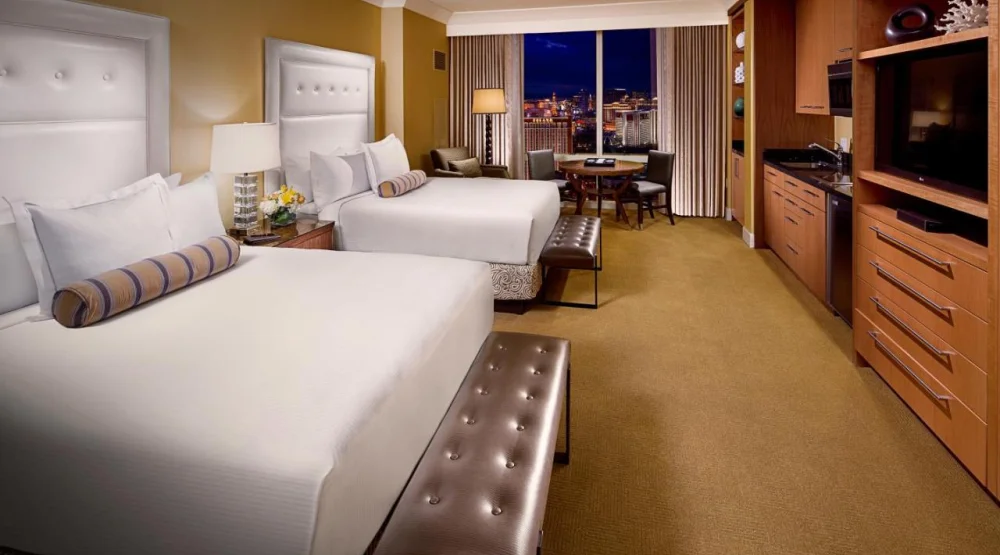 Deluxe Queen Room with Two Queen Beds at Trump International Hotel Las Vegas