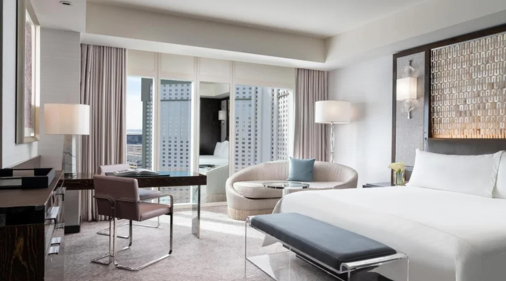 King Room with City View at Waldorf Astoria Las Vegas