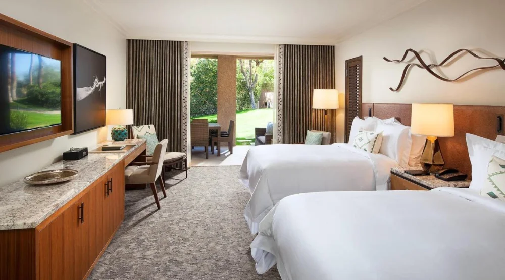 Casitas, Guest Room, Two Double, Garden View at The Phoenician, A Luxury Collection Resort