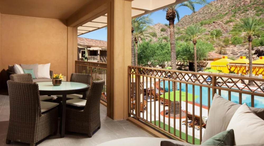 Great One Bedroom Suite, One King, Sofa Bed, Camelback Mtn View at The Canyon Suites at The Phoenician Luxury Collection
