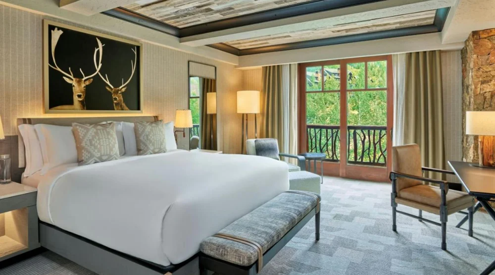 One Bedroom Residential Suite, One King, Sofa Bed, Mountain View at The Ritz-Carlton Bachelor Gulch