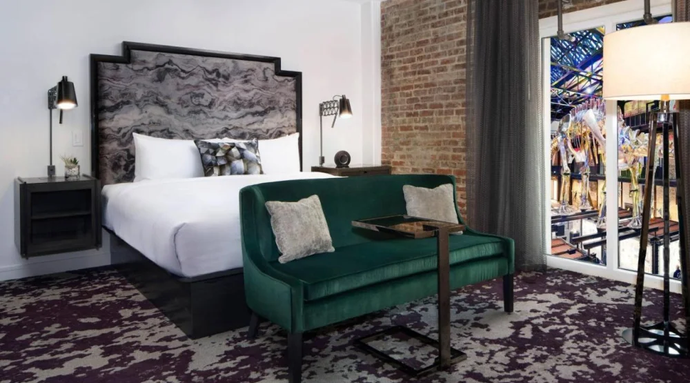 King Room with Interior View at JW Marriott Savannah Plant Riverside District