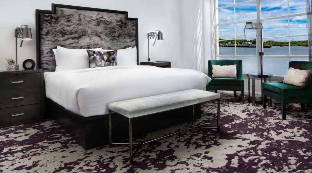 King Room with River View at JW Marriott Savannah Plant Riverside District
