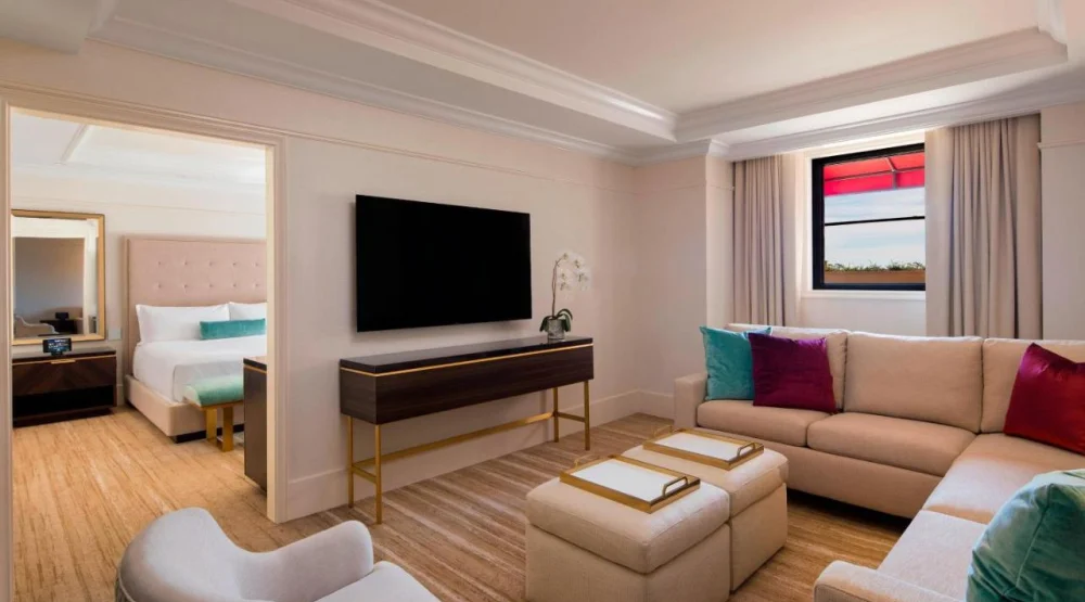 Caroline Astor Suite, Suite, One King, Pool View, Balcony at The St. Regis Atlanta