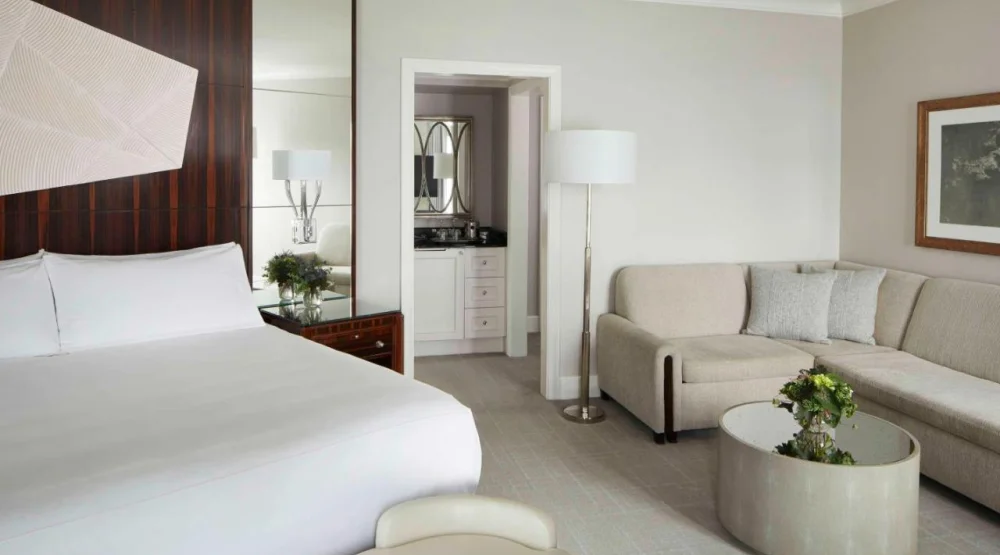 Junior King Suite with Balcony at Waldorf Astoria Atlanta Buckhead