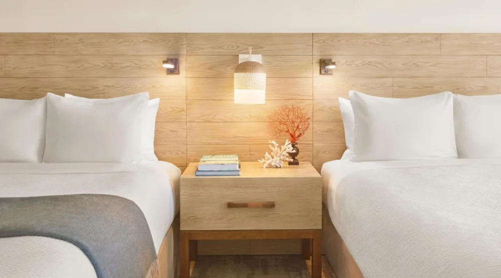 Classic Two Queens with Roll-in Shower at Alohilani Resort Waikiki Beach