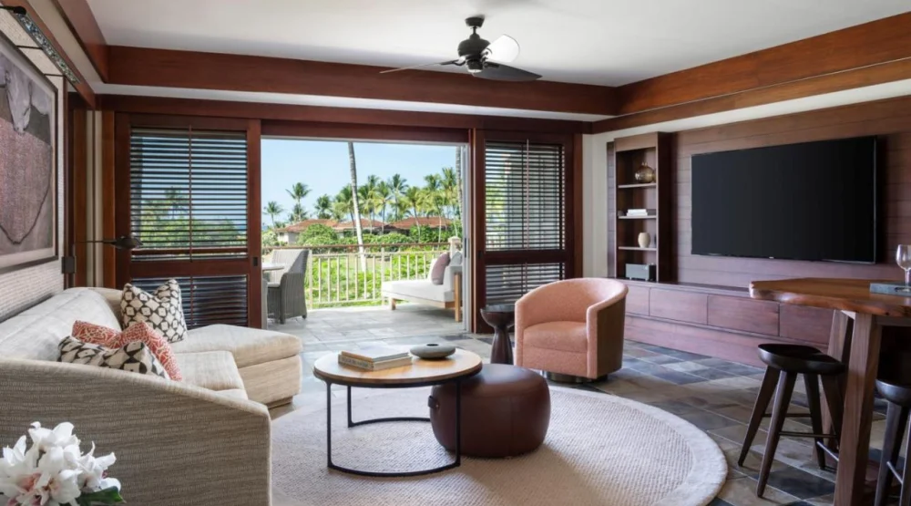 Superior Suite - Ocean Golf View at Four Seasons Resort Hualalai
