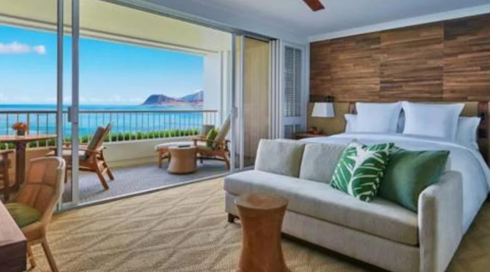 King Room with Ocean Front at Four Seasons Resort Oahu at Ko Olina