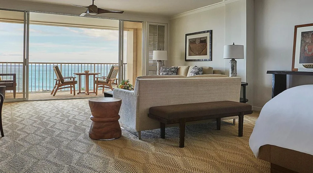 Oceanfront Studio Suite King Bed at Four Seasons Resort Oahu at Ko Olina