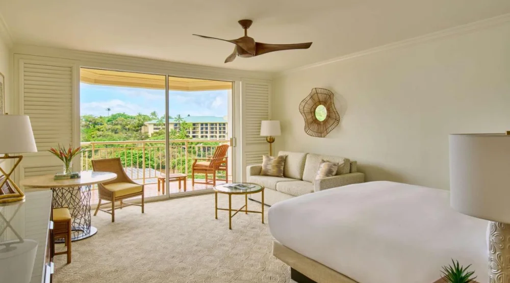 King Room with Terrace and View at Grand Wailea Resort Hotel & Spa
