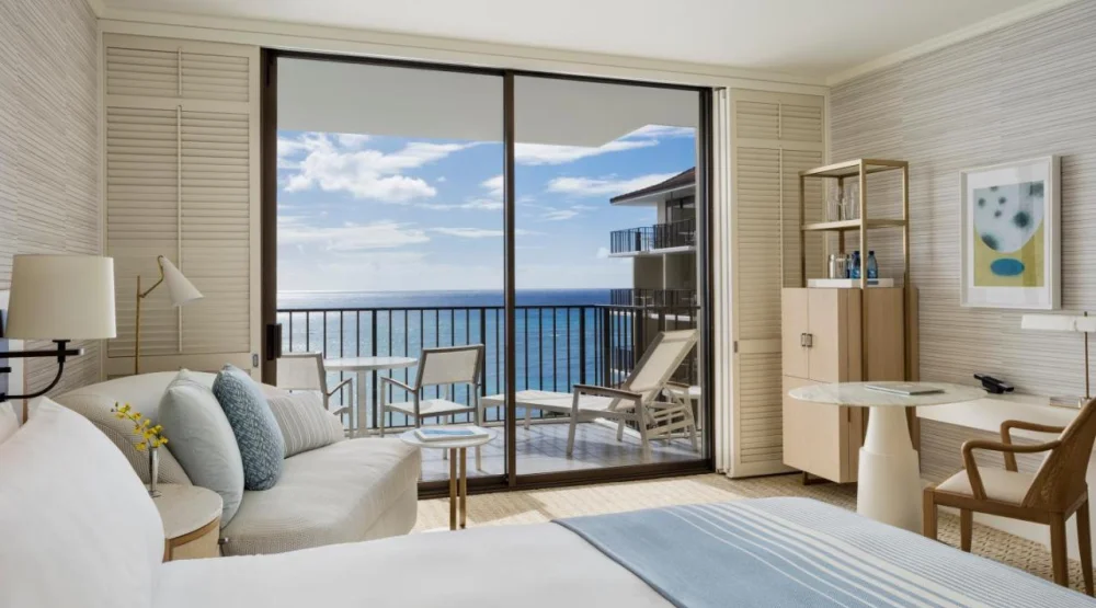 Oceanfront King at Halekulani Hotel