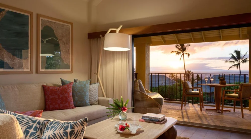 Celebration Ocean View One Bedroom Suite at Hotel Wailea Relais & Chateaux