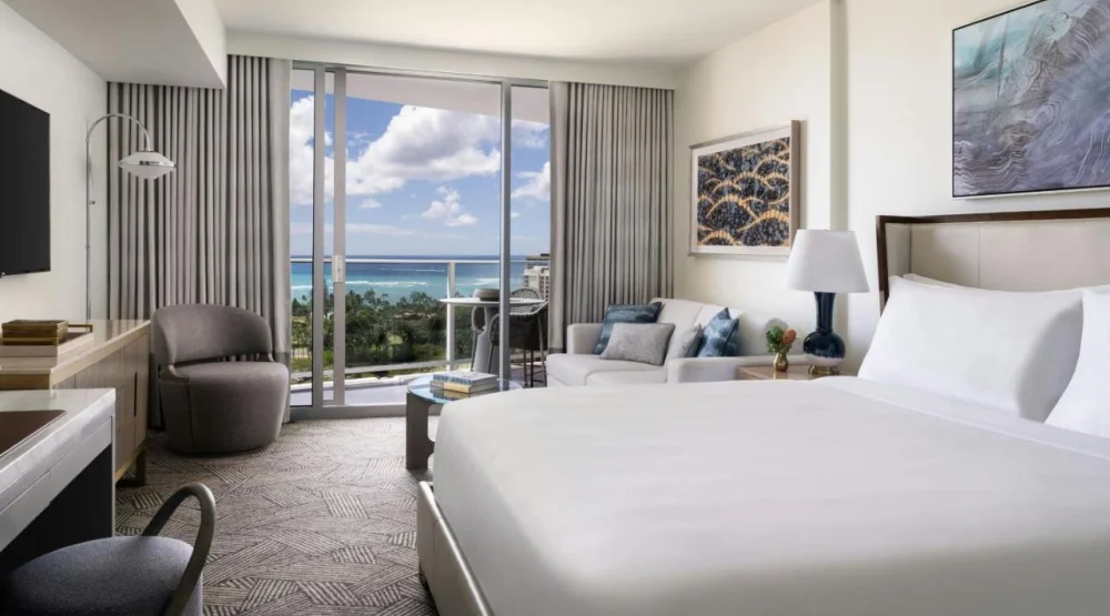 Ocean View Room at The Ritz-Carlton Residences Waikiki Beach