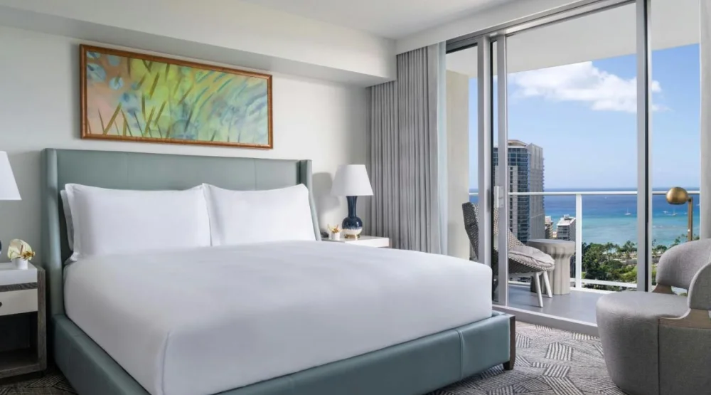 Grand Two Bedroom Suite with Ocean View at The Ritz-Carlton Residences Waikiki Beach