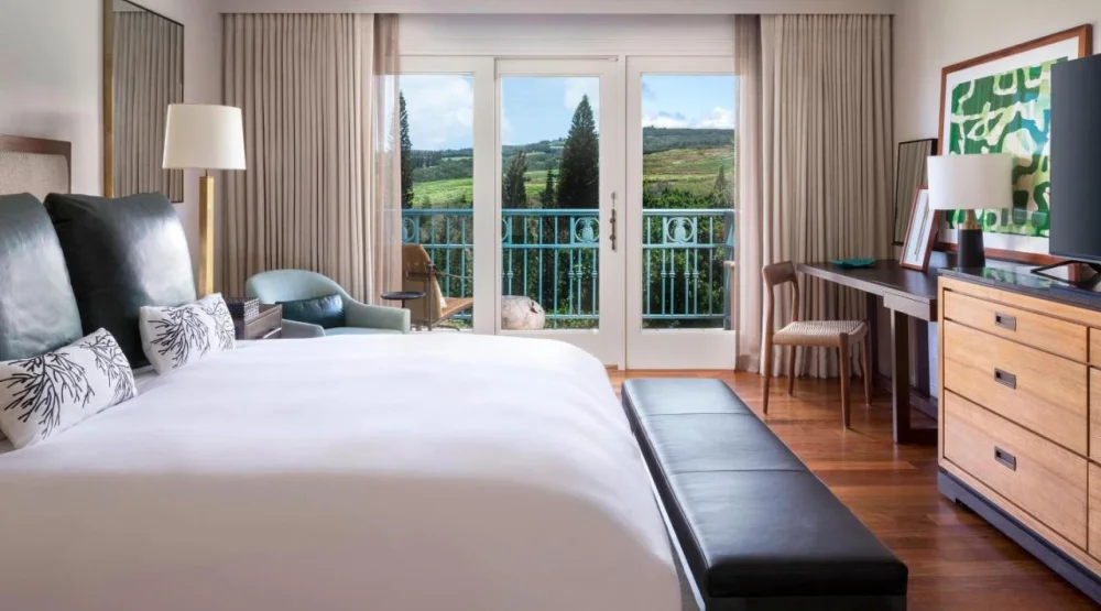 Deluxe King Or Queen Room with Ocean View at The Ritz-Carlton Maui Kapalua