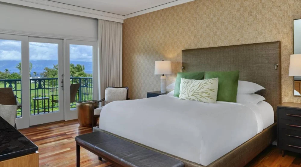 One Bedroom King Suite with Ocean View at The Ritz-Carlton Maui Kapalua