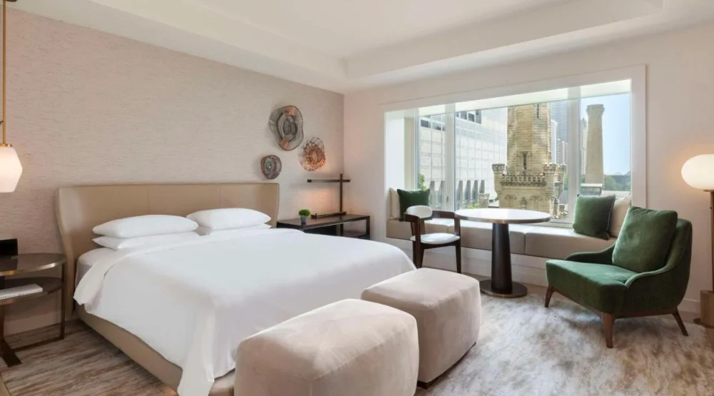 King Room with Tower View at Park Hyatt Chicago