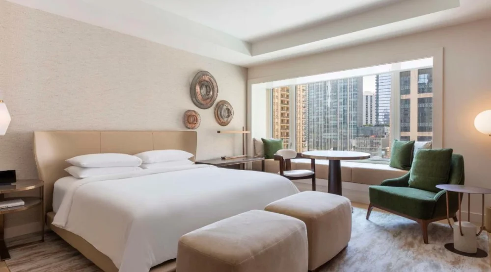 King Room with City View at Park Hyatt Chicago