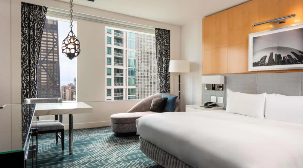Luxury King Room at Sofitel Chicago Magnificent Mile