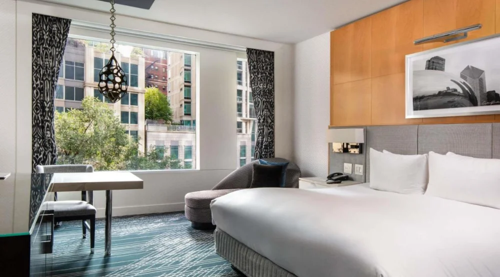 King Room at Sofitel Chicago Magnificent Mile