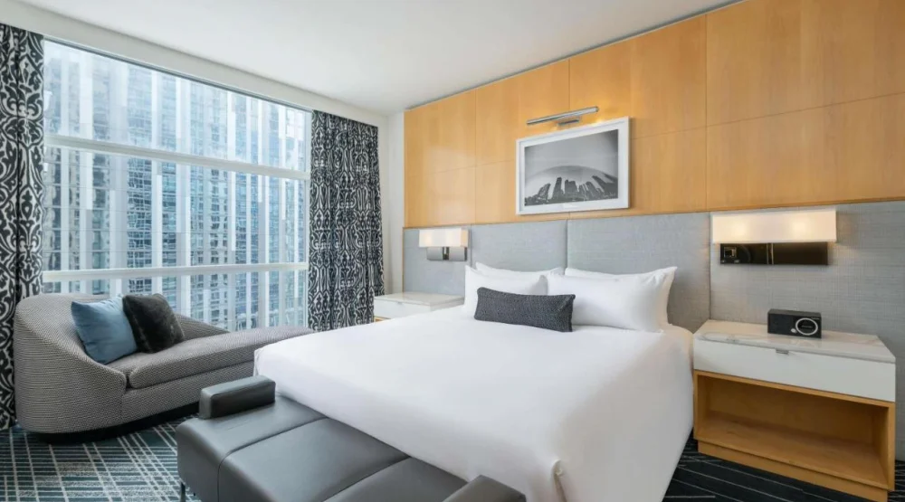 Signature King Suite with Sofa Bed at Sofitel Chicago Magnificent Mile